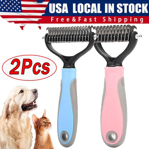 2side dog brush for - 2side, shedding