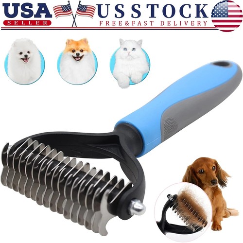 2side dog brush for - dog, shedding
