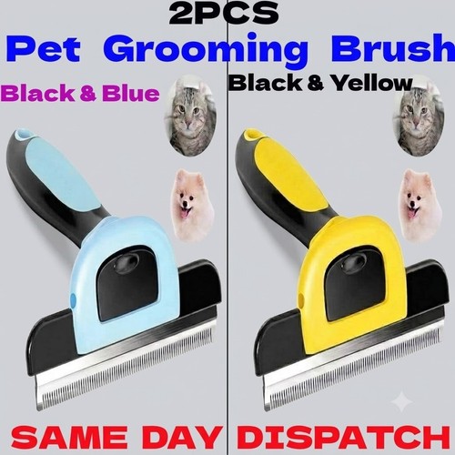 2pcs shedding tool pet - shedding, &