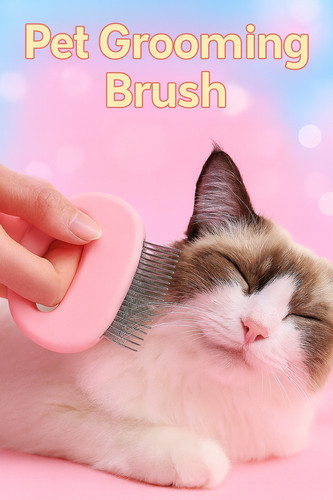 Cat grooming comb and - cat,