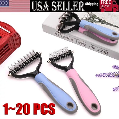 2side dog brush - for, shedding