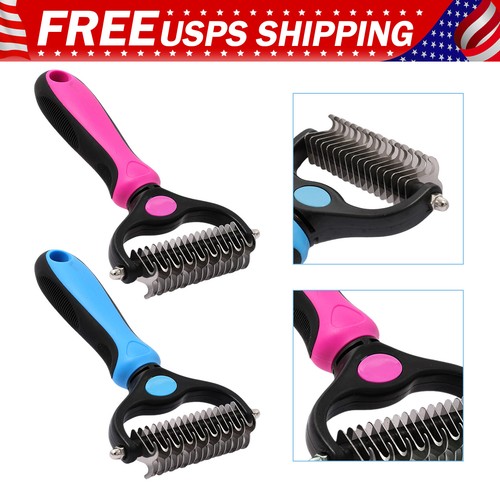 Sided pet grooming brush - sided,