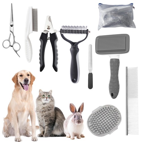 Dog brush for shedding pcs - brush, shedding,9
