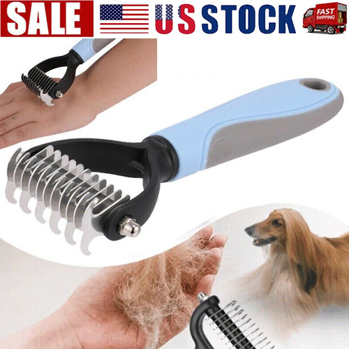 2side dog brush for shedding - brush,