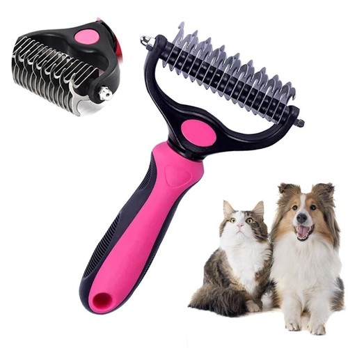 Pet shedding brush grooming - brush,