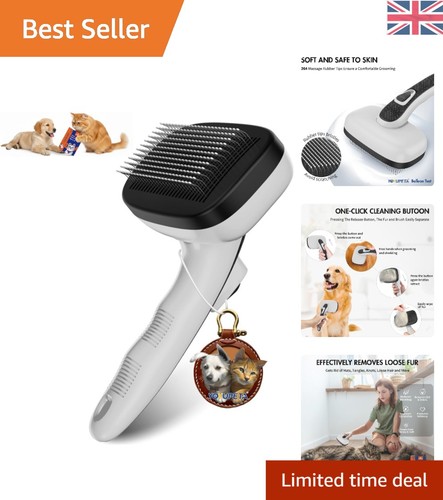 Pet grooming slicker brush - pet,