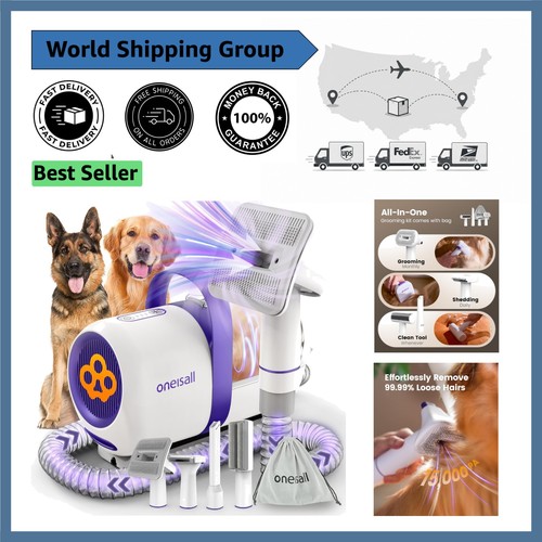 Pet hair vacuum grooming - pet,